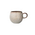 Bloomingville Kaffeetasse Sandrine 450 ml, 1 Stück, Grau