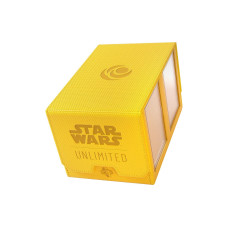 Asmodée Kartenbox Star Wars: Unlimited Double Deck Pod gelb Asmodée Kartenbox Star Wars: Unlimited Double Deck Pod gelb