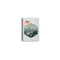 Glass Staff Notizbuch Scenic d20 Mehrfarbig Glass Staff Notizbuch Scenic d20 Mehrfarbig