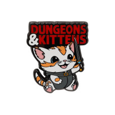 Glass Staff Anstecker Dungeons und Kittens Mehrfarbig Glass Staff Anstecker Dungeons und Kittens Mehrfarbig