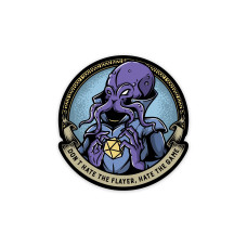 Glass Staff Don't Hate the Flayer Sticker Blau Glass Staff Don't Hate the Flayer Sticker Blau