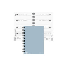 Biella Schulagenda mydiary Wire-O 2026/27 Hellblau, 12 x 16.5 cm Biella Schulagenda mydiary Wire-O 2026/27 Hellblau, 12 x 16.5 cm