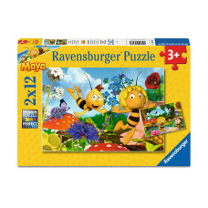 Ravensburger Kinderpuzzle Die Biene Maja – Majas Welt 2 x 12 Teile Ravensburger Kinderpuzzle Die Biene Maja – Majas Welt 2 x 12 Teile