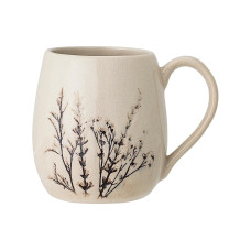 Bloomingville Universaltasse Bea 400 ml, 1 Stück, Beige
