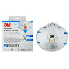3M Atemschutzmaske Cool Flow 8822 mit Ventil, 5er-Packung 3M Atemschutzmaske Cool Flow 8822 mit Ventil, 5er-Packung