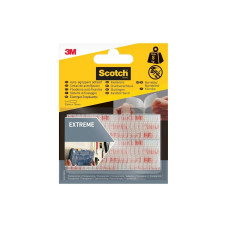 3M Scotch Klebestreifen Extreme 25 mm x 76 mm Transparent 3M Scotch Klebestreifen Extreme 25 mm x 76 mm Transparent
