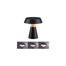 Paulmann Akkuleuchte Lirox 1800K - 2700K Schwarz Champagner