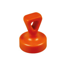 Berec Haftmagnet mit Öse, Ø 17 mm 2 Stück, Orange Berec Haftmagnet mit Öse, Ø 17 mm 2 Stück, Orange