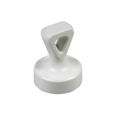Berec Haftmagnet mit Öse, Ø 17 mm 2 Stück, Weiss Berec Haftmagnet mit Öse, Ø 17 mm 2 Stück, Weiss