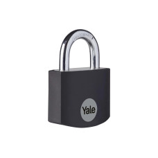 Yale Vorhängeschloss YE3B 25/12 Schwarz Aluminium/Stahl