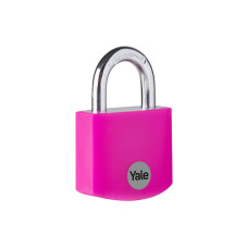 Yale Vorhängeschloss YE3B 38/19 Rosa Aluminium/Stahl