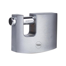Yale Vorhängeschloss Y124B 70/15 Silber Messing/Stahl