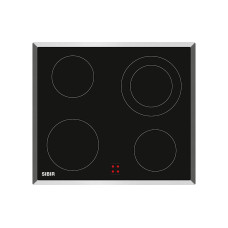 Sibir Glaskeramik-Kochfeld GK 4220 Quicklight Mit Rahmen