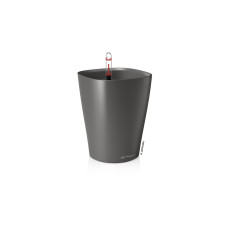 Lechuza Kräutertopf Deltini Premium Anthrazit metallic