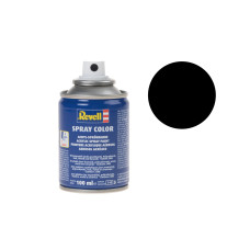 Revell Acrylspray 100 ml Deckend/Matt-Schwarz matt Revell Acrylspray 100 ml Deckend/Matt-Schwarz matt