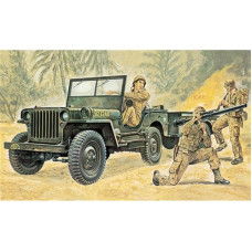 Italeri Bausatz Willys MB Jeep 1:35 Italeri Bausatz Willys MB Jeep 1:35