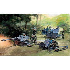 Italeri Bausatz Guns PAK 35/40 FLAK 38 Italeri Bausatz Guns PAK 35/40 FLAK 38