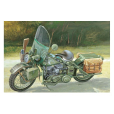 Italeri Bausatz US Army WWII Motorcycle WLA 750 1:9 Italeri Bausatz US Army WWII Motorcycle WLA 750 1:9