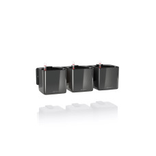 Lechuza Blumentopf Green Wall Home Kit Schwarz glanz Lechuza Blumentopf Green Wall Home Kit Schwarz glanz