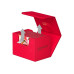 Ultimate Guard Kartenbox XenoSkin Sidewinder Monocolor 80+ Rot