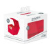 Ultimate Guard Kartenbox XenoSkin Sidewinder Monocolor 100+ Rot