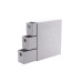 Dragon Shield Sammelordner Fortress Card Drawers White