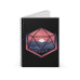 Glass Staff Notizbuch Mountain d20 Schwarz