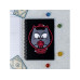 Glass Staff Notizbuch Meowster of the Dungeon Schwarz/Grau