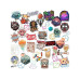 Glass Staff Sticker Bomb Pack Mehrfarbig