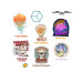 Glass Staff Sticker Bomb Pack Mehrfarbig
