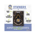 Glass Staff Sticker You Can Certainly Try 2 Schwarz