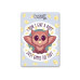 Glass Staff Gimme Loot Sticker Weiss/Braun