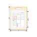 Glass Staff Minimal Character Sheet Sticker Mehrfarbig/Weiss
