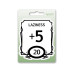 Glass Staff Stat Block Laziness Sticker Schwarz/Weiss