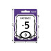 Glass Staff Stat Block Patience Sticker Schwarz/Weiss