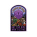 Glass Staff I Could be Cool Sticker Violett