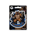 Glass Staff Owlbear Don't Care Sticker Blau