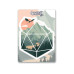 Glass Staff A D20 Scene Sticker Grün
