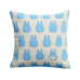 Marushin Mein Nachbar Totoro Kissen Totoro Silhouette Blue