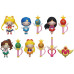 Monogram International Sailor Moon 3D PVC-Taschenanhänger Series 7