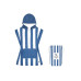 Dock & Bay Badeponcho 3-5, Blau