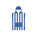 Dock & Bay Badeponcho 3-5, Blau