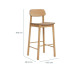 AC Design Barhocker Barlow 43.5 x 105 cm, Braun
