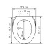 diaqua® Toilettensitz Martano Weiss