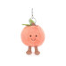 Jellycat Plüsch-Anhänger Amuseables Peach Bag Charm