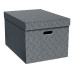 VON Aufbewahrungsbox Gross, 3 Stück, Grau VON Aufbewahrungsbox Gross, 3 Stück, Grau