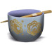 Stor Schüssel Magic & Mayhem 1 Stück, Braun/Gold/Hellviolett Stor Schüssel Magic & Mayhem 1 Stück, Braun/Gold/Hellviolett
