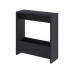 Woody Fashion Beistelltisch Simpi 55 x 60 cm, Schwarz