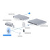 Ubiquiti Fail-Secure Streiksperre Silber Ubiquiti Fail-Secure Streiksperre Silber