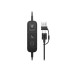 HP Headset Poly Mission 425 Stereo USB-C, kabelgebunden HP Headset Poly Mission 425 Stereo USB-C, kabelgebunden